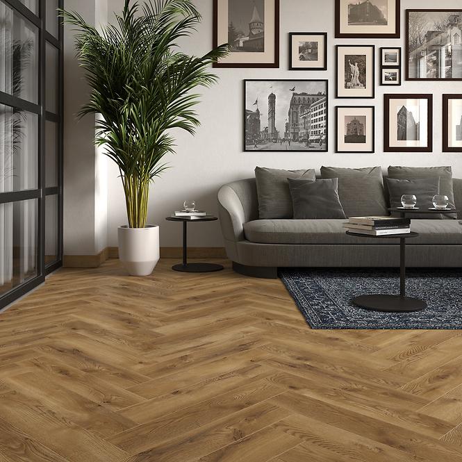 Laminátová podlaha vodeodolná Dub Classical 8mm AC5 Herringbone WR 63270