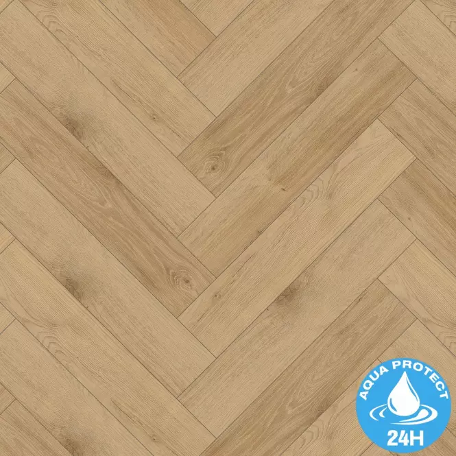 Laminátová podlaha vodeodolná Dub Benidorm 8mm AC5 Herringbone WR 64112