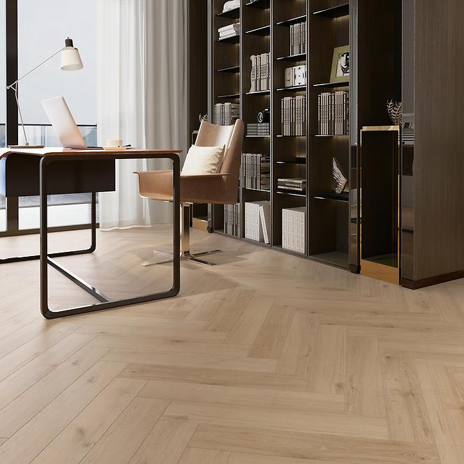 Laminátová podlaha vodeodolná Dub Benidorm 8mm AC5 Herringbone WR 64112