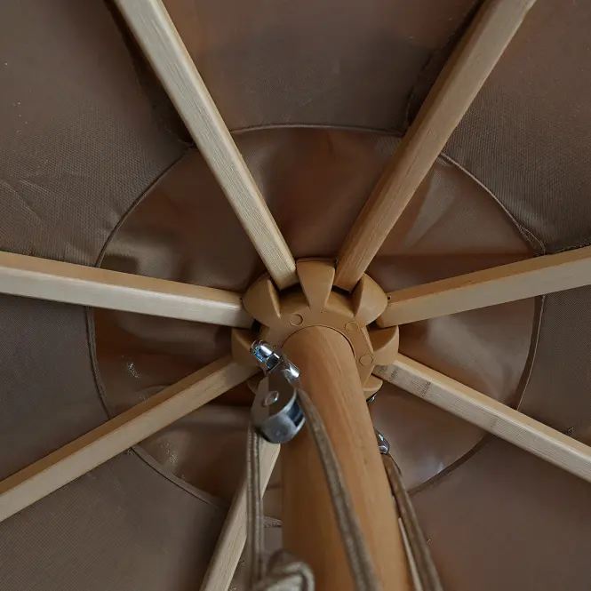Záhradný slnečník Fie 300 cm béžový,7