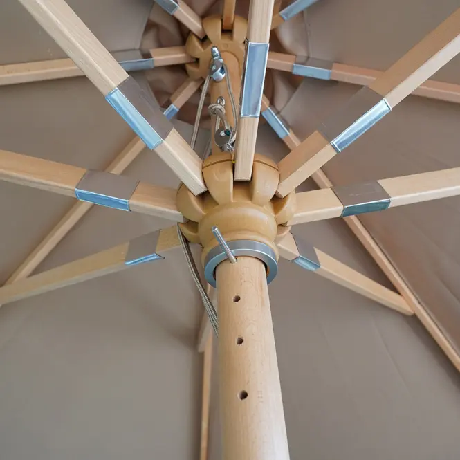 Záhradný slnečník Fie 300 cm béžový,10