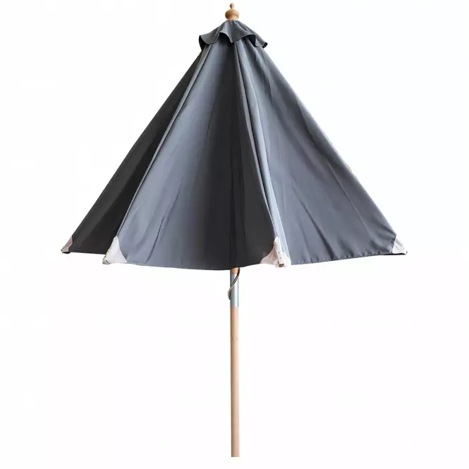 Záhradný slnečník Fie 300 cm sivý