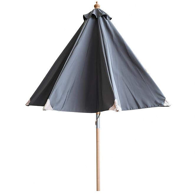 Záhradný slnečník Fie 300 cm sivý
