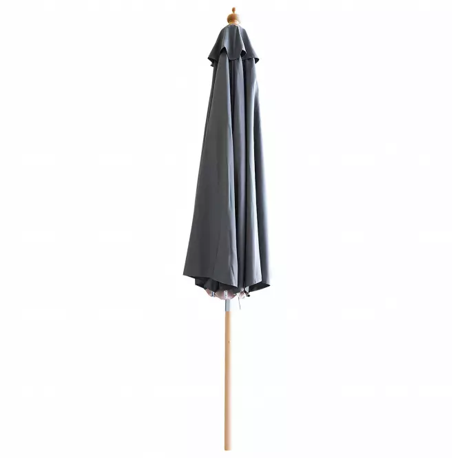 Záhradný slnečník Fie 300 cm sivý