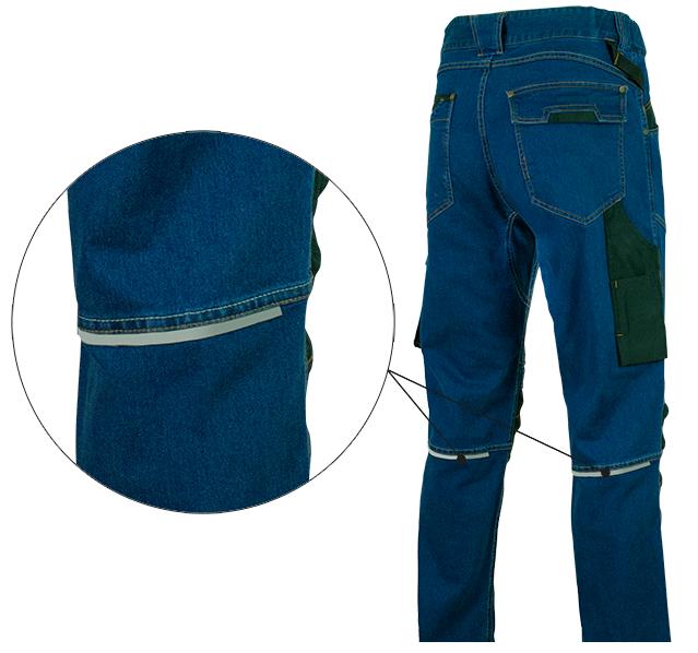 Džínsové STRETCH pracovné nohavice XXXL,3