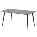 Stôl Camilius 8356 Keramické/Čierna
