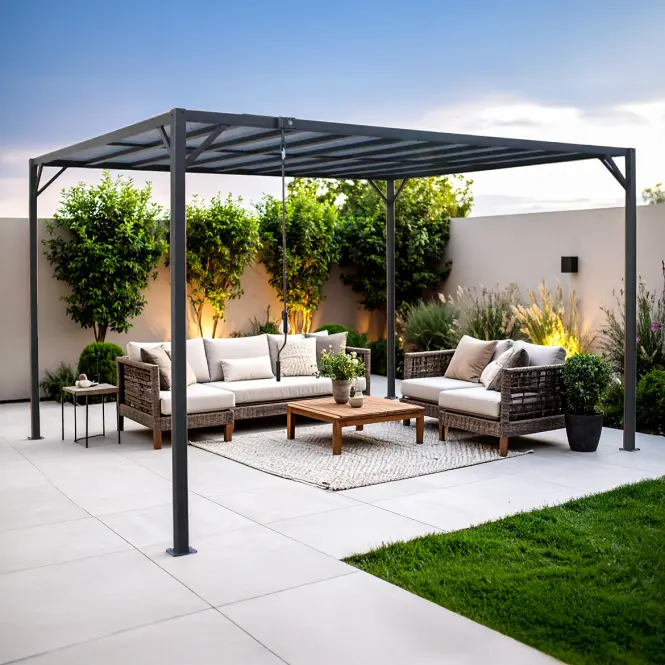 Záhradný pavilón / pergola YF-3866N 3x3.2m,3