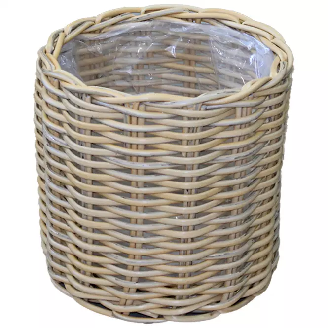 Prútený kôš 30x32h žltý