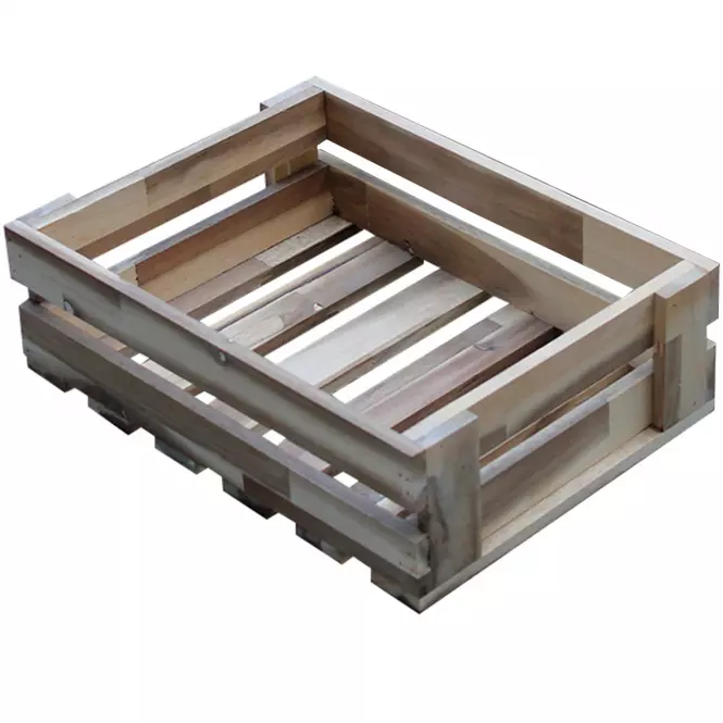 Akáciový box 42x30x11 prírodný