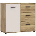 Komoda Mokkaro Mokk221l-M802 Piesok/Dub Mauvella PROMO