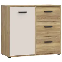 Komoda Mokkaro Mokk221l-M802 Piesok/Dub Mauvella PROMO