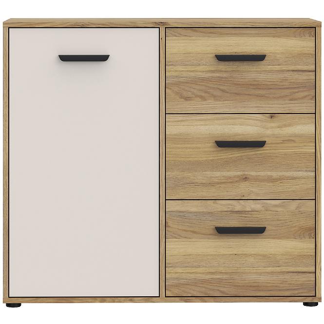 Komoda Mokkaro Mokk221l-M802 Piesok/Dub Mauvella
