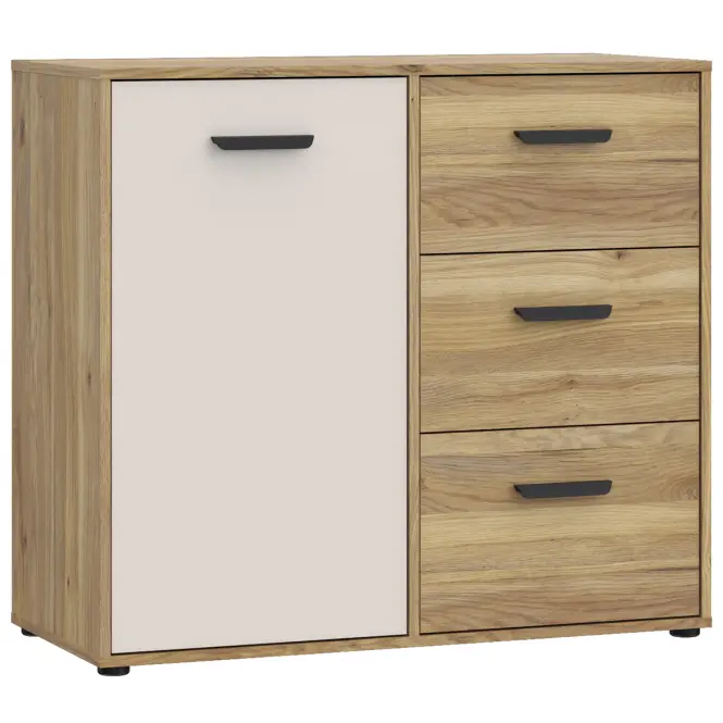 Komoda Mokkaro Mokk221l-M802 Piesok/Dub Mauvella