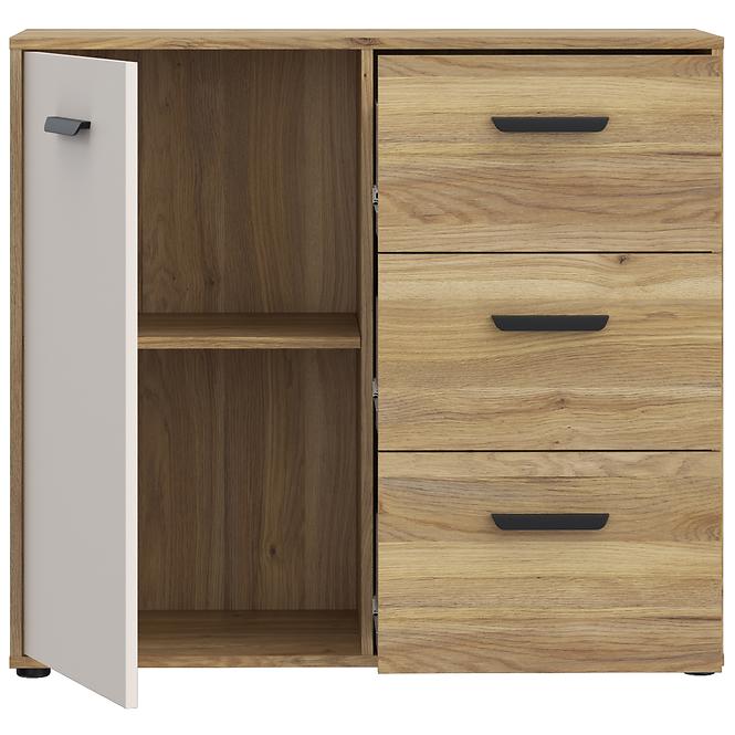 Komoda Mokkaro Mokk221l-M802 Piesok/Dub Mauvella