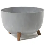 Kvetináč ROMA 400 ECO - sivý betón