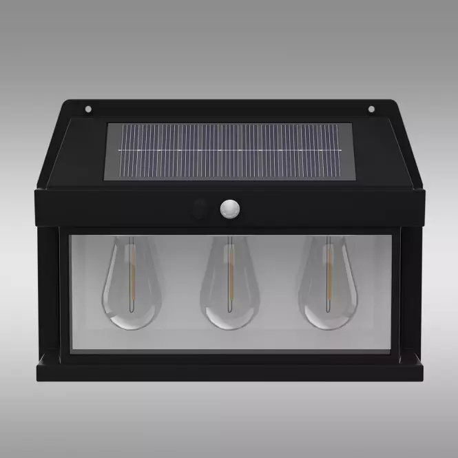 Nástenná lampa solárna snímač pohybu Pir Talin 3 46826 KD3