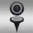 Solárna lampa Sagita Dyski x4 46833