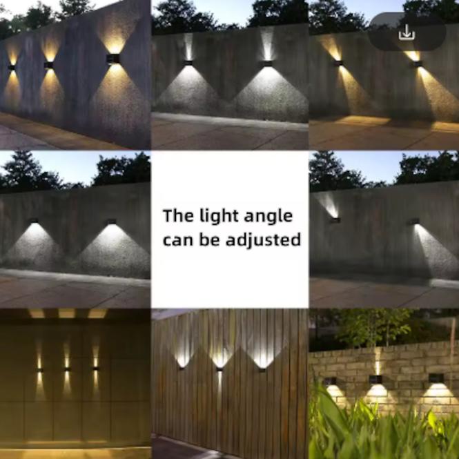 Nástenná lampa solárna Nike 12 46832 KD1