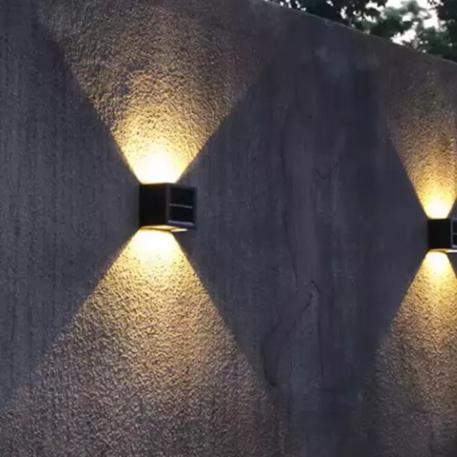 Nástenná lampa solárna Nike 12 46832 KD1