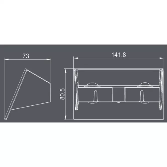 Nástenná lampa solárna Tyche  46831 KGD2,12
