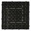 Terasová dlaždica WPC Antracit 300x300 mm,3