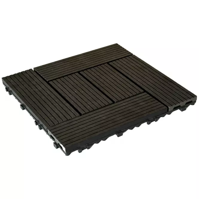 Terasova dlazdica WPC Antracit 300X300