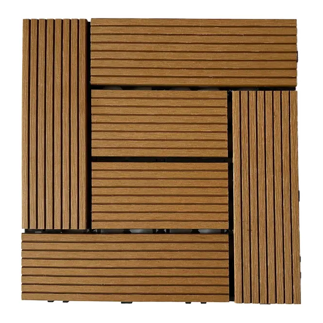 Terasová dlaždica WPC Teak 300x300 mm