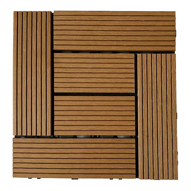 Terasova dlazdica WPC Teak 300X300