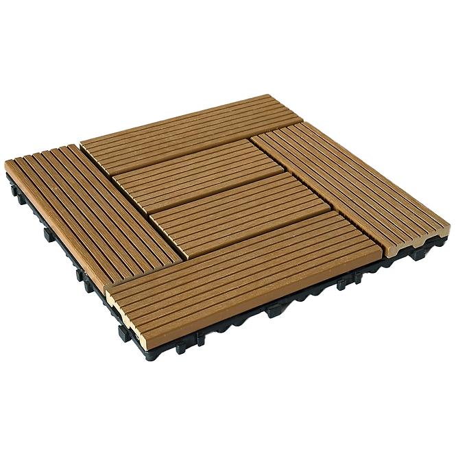 Terasova dlazdica WPC Teak 300X300
