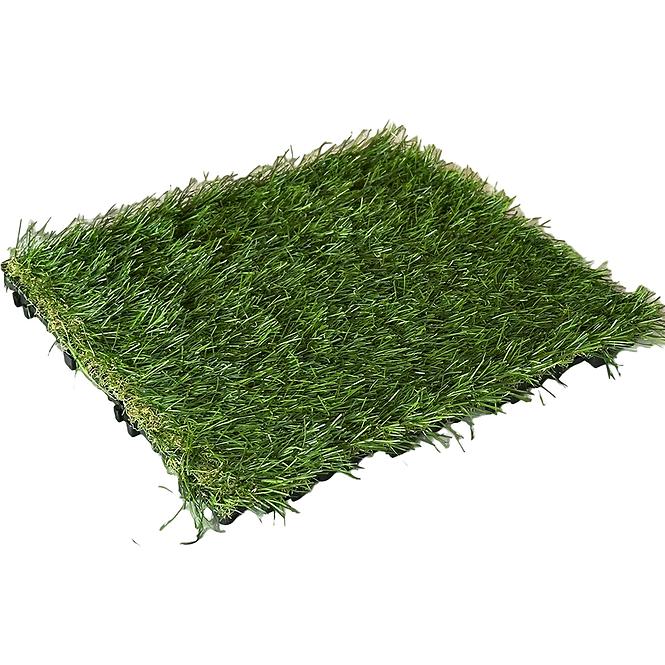 Plastová dlaždica - umelý trávnik 300x300 mm