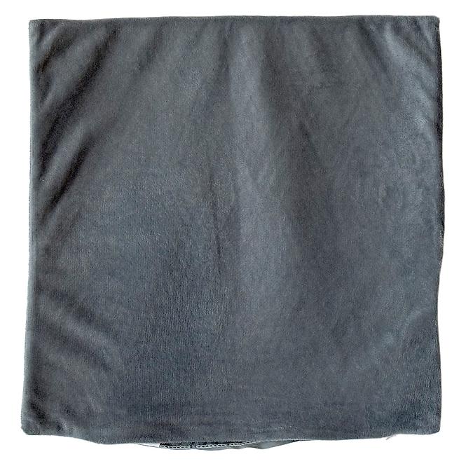 Obliečka na vankúš Rosa RQ-183 40x40 cm tmavosivá
