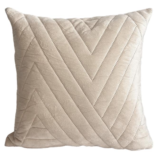 Obliečka na vankúš Lili RQ-191 40x40 cm tmavobéžová
