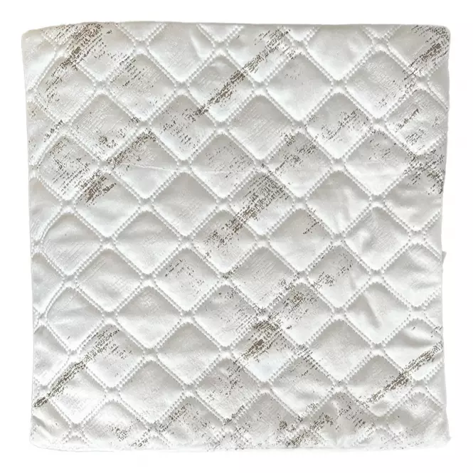 Obliečka na vankúš Lori RQ-213 40x40 cm biela,4