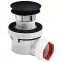 Umývadlový sifón Nano Quick-Clack mat čierny 30723978