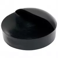 Zátka na sifón čierna Ø 52 301/K