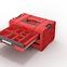 Qbrick System Pro Red Ultra HD Drawer Workshop Set 3,3