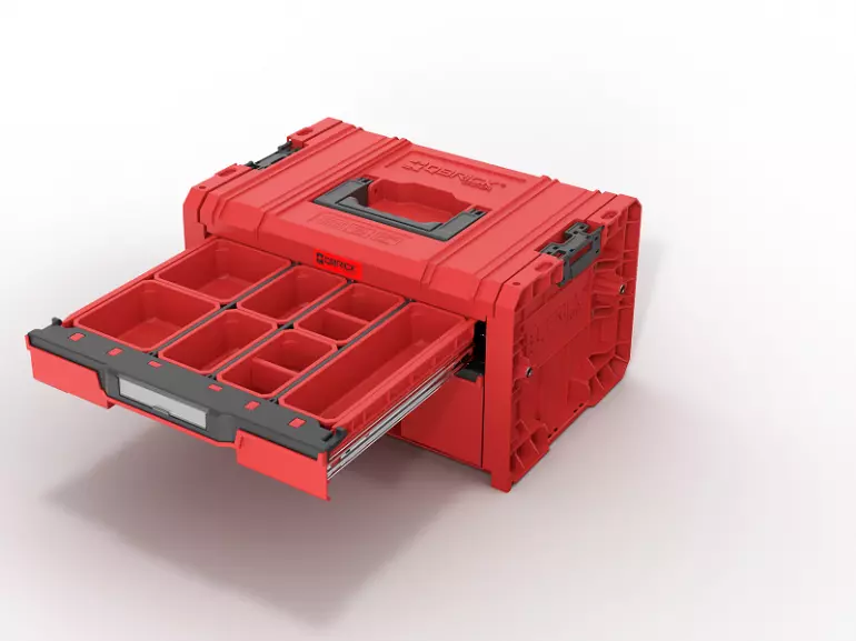 Qbrick System Pro Red Ultra HD Drawer Workshop Set 3