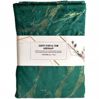 Záves na páske Velvet Justi YX514/15 135x250 cm cm zelený