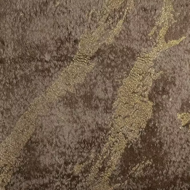 Záves na krúžkoch Velvet Justi YX514/4 135x250 cm hnedý