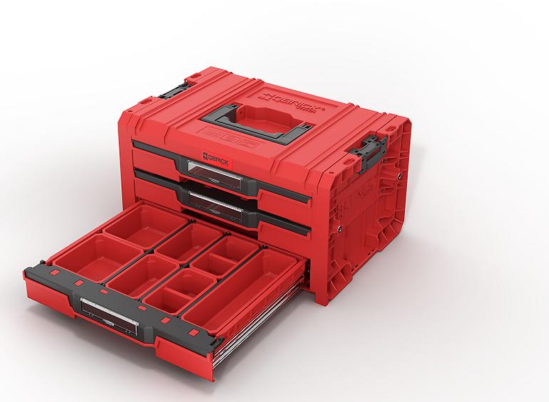 Qbrick System Pro Red Ultra HD Drawer Workshop Set 4