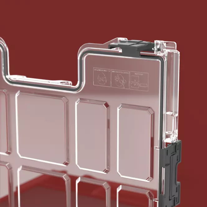 Qbrick System Pro Organizer 200 MFI Red Ultra HD