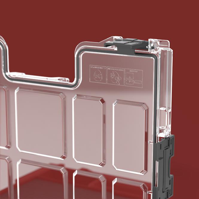 Qbrick System Pro Organizer 200 MFI Red Ultra HD