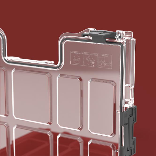 Qbrick System Pro Organizer 200 Red Ultra HD