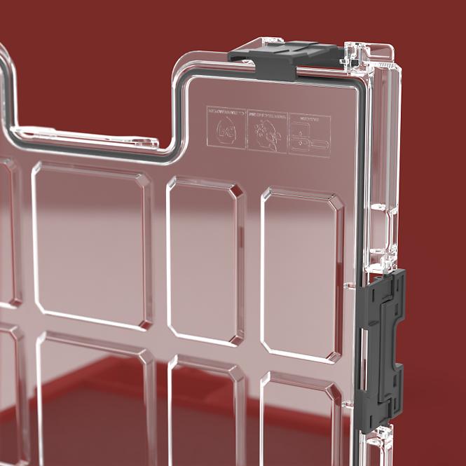 Qbrick System Pro Organizer 300 MFI Red Ultra HD