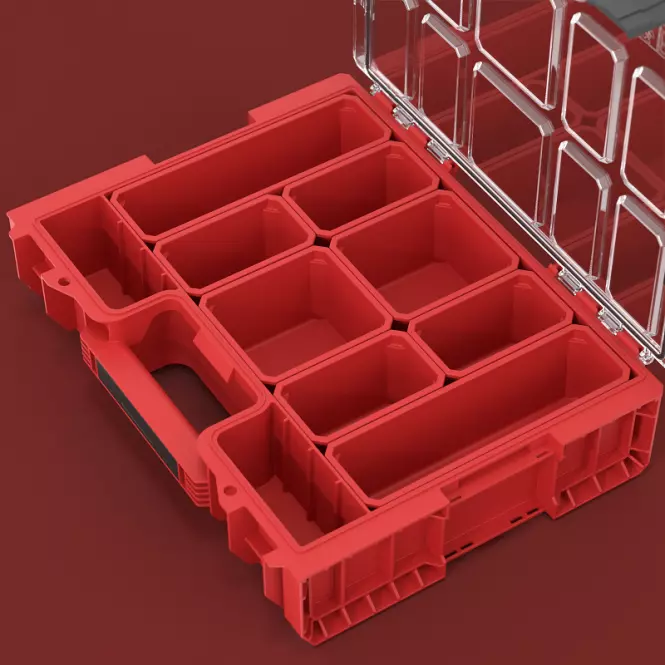 Qbrick System Pro Organizer 300 Red Ultra HD,6