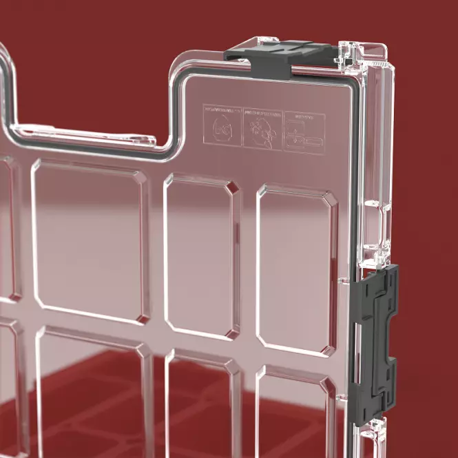 Qbrick System Pro Organizer 300 Red Ultra HD,8