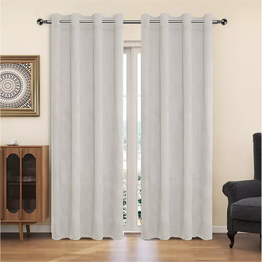 Záves na krúžkoch YC11932/200G/001/140x250 cm biely
