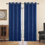 Záves na krúžkoch YC11932/200G/059/140x250 cm nebeská modrá