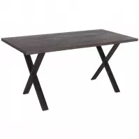 Stolová Doska  Grey Sandblasted Sw504 9543 140x80 Cm