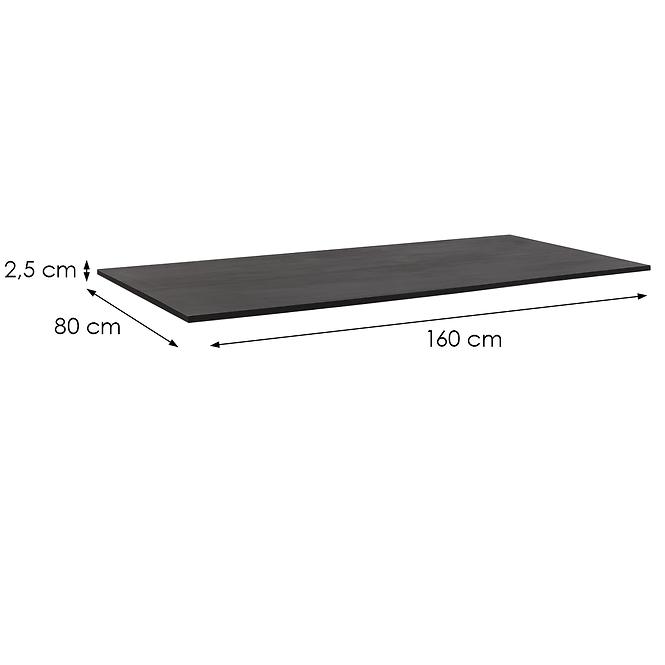 Stolová Doska Tt Black Sw503 9544 140x80 Cm